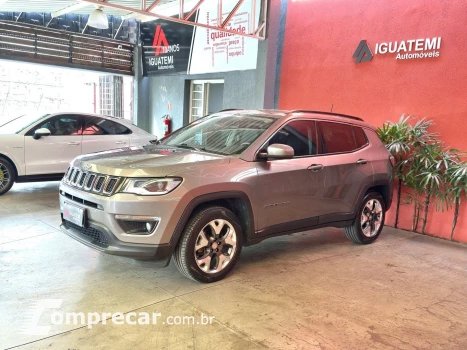 JEEP COMPASS 2.0 16V FLEX LONGITUDE AUTOMÁTICO 4 portas