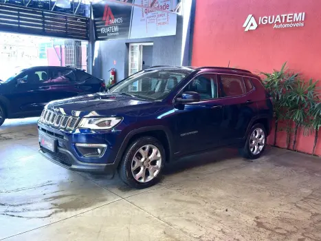 JEEP COMPASS 2.0 16V FLEX LONGITUDE AUTOMÁTICO 4 portas