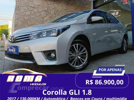 Corolla 1.8 Gli 16V Flex 4P Automático