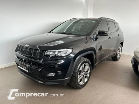 JEEP COMPASS 1.3 T270 TURBO FLEX LONGITUDE AT6 4 portas