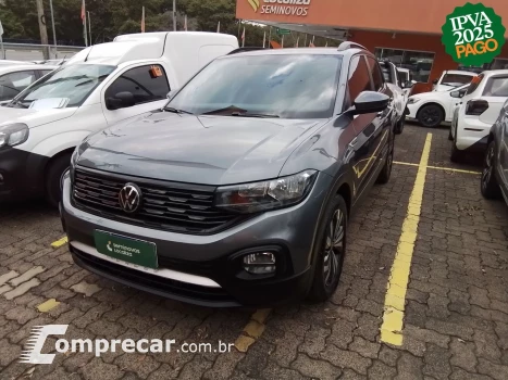 Volkswagen T-CROSS 1.0 200 TSI TOTAL FLEX COMFORTLINE AUTOMÁTICO 4 portas