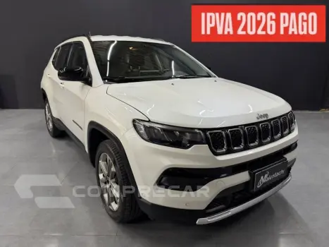 JEEP COMPASS 1.3 T270 TURBO FLEX LONGITUDE AT6 5 portas