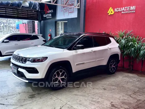 JEEP COMPASS 1.3 T270 TURBO FLEX LONGITUDE AT6 4 portas