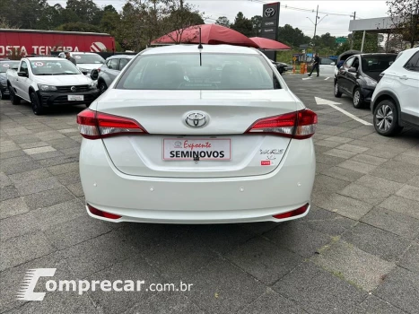 YARIS 1.5 16V FLEX SEDAN XL PLUS CONNECT MULTIDRI