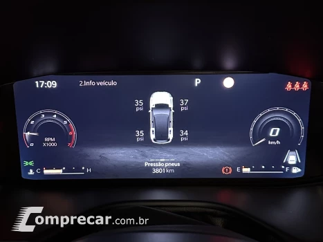 COMPASS 2.0 HURRICANE 4 TURBO GASOLINA BLACKHAWK AT9