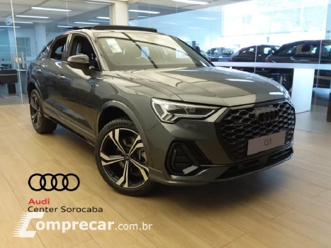 Audi Q3 2.0 40 TFSI GASOLINA SPORTBACK PERFORMANCE BLACK PLUS QUA 4 portas