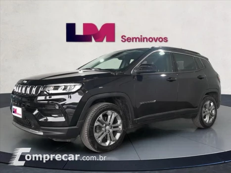 JEEP COMPASS 1.3 T270 TURBO FLEX LONGITUDE AT6 4 portas