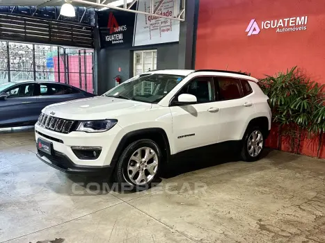 JEEP COMPASS 2.0 16V FLEX LONGITUDE AUTOMÁTICO 4 portas