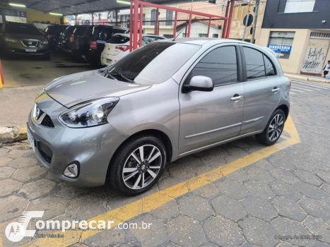 NISSAN MARCH SL 1.6 16V FlexStart 5p Aut. 4 portas