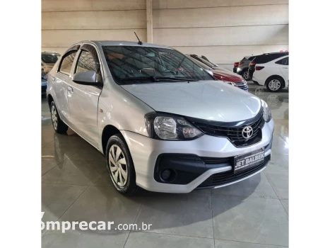 ETIOS 1.5 X PLUS SEDAN 16V FLEX 4P AUTOMÁTICO