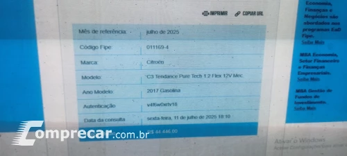 C3 1.2 Pure Tech Tendance
