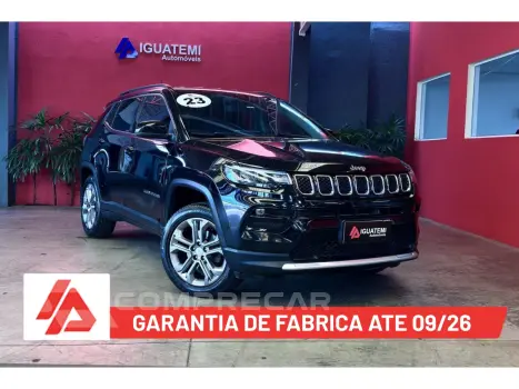 JEEP COMPASS 1.3 T270 TURBO FLEX LONGITUDE AT6 4 portas