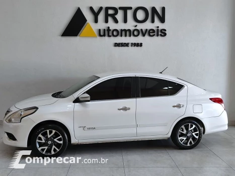 NISSAN Versa Sedan 1.6 16V 4P UNIQUE FLEX 4 portas