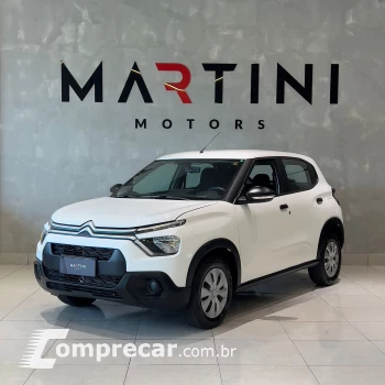 CITROEN C3 Live Pack 1.0 Flex 6V 5p Mec. 4 portas