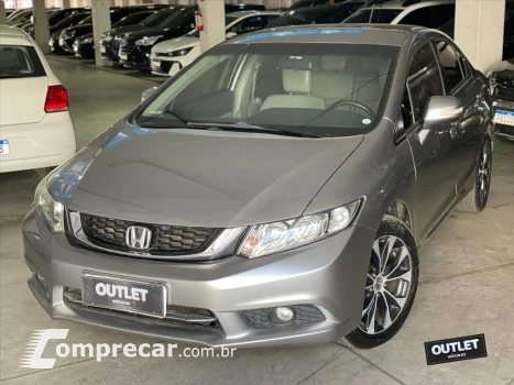 Honda CIVIC 2.0 LXR 16V FLEX 4P AUTOMÁTICO 4 portas