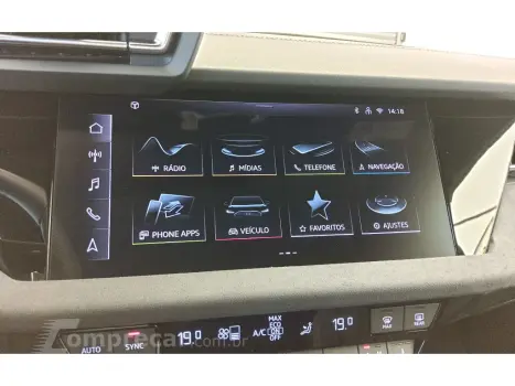 A3 2.0 TFSI GASOLINA SEDAN PERFORMANCE BLACK S-TRONIC