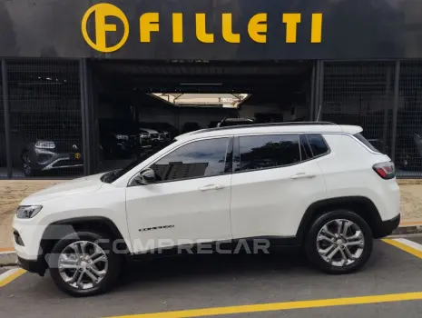 Compass 1.3 16V 4P FLEX LONGITUDE 80 ANOS T270 TURBO AUTOMÁT