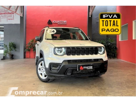JEEP RENEGADE 1.3 T270 TURBO FLEX SPORT AT6 4 portas