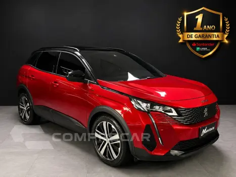 3008 1.6 16V THP GASOLINA GT PACK AUTOMÁTICO