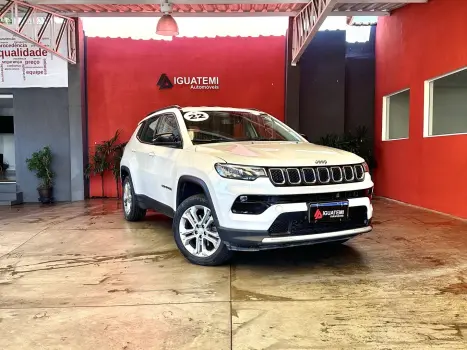 JEEP COMPASS 1.3 T270 TURBO FLEX LONGITUDE AT6 4 portas