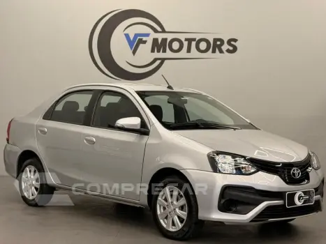 ETIOS 1.5 X PLUS 16V FLEX 4P AUTOMÁTICO