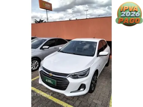 CHEVROLET ONIX 1.0 TURBO FLEX PREMIER AUTOMÁTICO 4 portas