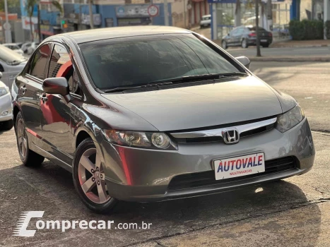 CIVIC 1.8 LXS 16V FLEX 4P AUTOMÁTICO