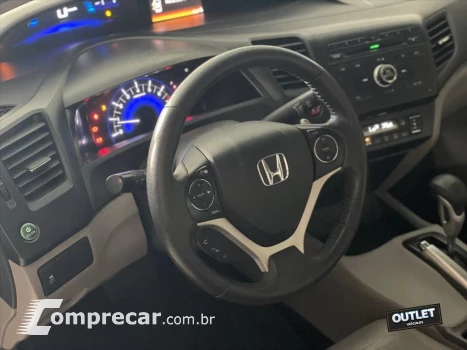 CIVIC 2.0 LXR 16V FLEX 4P AUTOMÁTICO