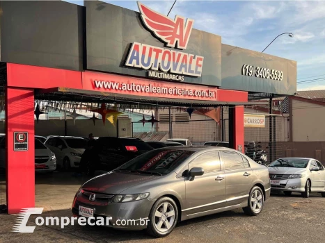CIVIC 1.8 LXS 16V FLEX 4P AUTOMÁTICO