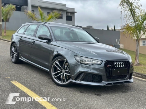 RS6 4.0 AVANT V8 32V BI-TURBO GASOLINA 4P TIPTRONIC