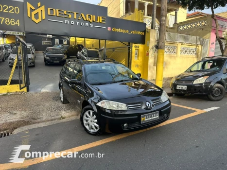 Renault Megane Grand Tour Dynam. Hi-Flex 1.6 16V 4 portas