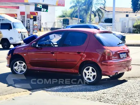 206 1.6 FELINE 16V FLEX 4P AUTOMÁTICO