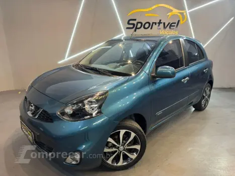 NISSAN MARCH SL 1.6 16V FlexStart 5p Aut. 4 portas