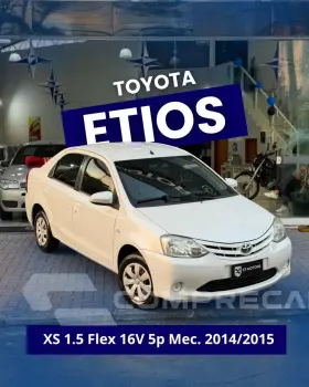 Toyota ETIOS XS 1.5 Flex 16V 5p Mec. 4 portas