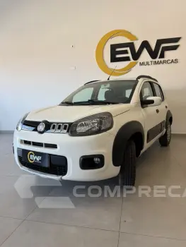 Fiat FIAT UNO WAY 1.4 EVO Dualogic Flex 8V 5p 4 portas
