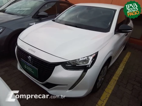 PEUGEOT 208 1.0 6V FLEX LIKE MANUAL 4 portas