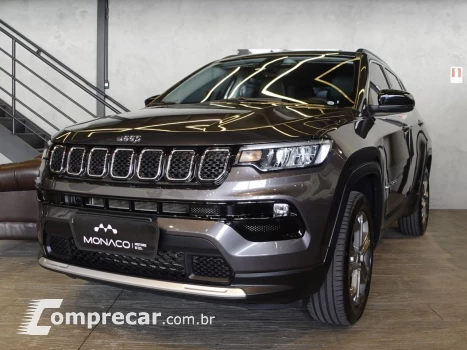 Compass 1.3 16V 4P FLEX LONGITUDE T270 TURBO AUTOMÁTICO