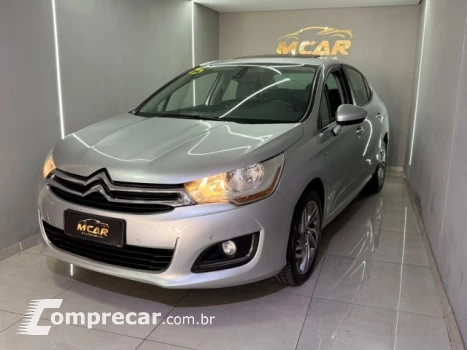 CITROEN C4 LOUNGE - 1.6 EXCLUSIVE 16V TURBO 4P AUTOMÁTICO 4 portas