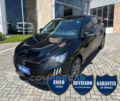 PEUGEOT 208 Allure 1.0 Turbo Flex 5p Aut. 4 portas