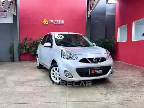 NISSAN MARCH 1.6 SV 16V FLEX 4P XTRONIC 4 portas