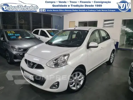 NISSAN MARCH SV 1.6 16V Flex Fuel 4 portas