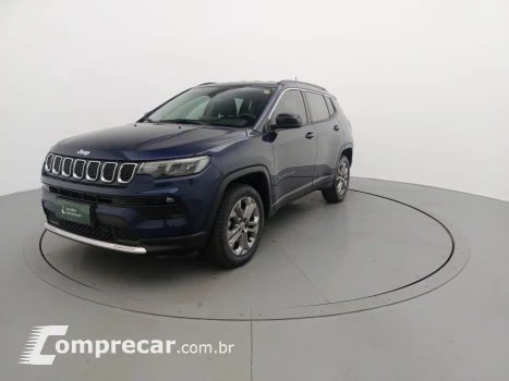 JEEP COMPASS 1.3 T270 TURBO FLEX LONGITUDE AT6 4 portas