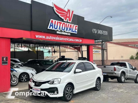 Toyota ETIOS 1.5 PLATINUM SEDAN 16V FLEX 4P AUTOMÁTICO 4 portas