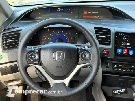 CIVIC 2.0 LXR 16V FLEX 4P AUTOMÁTICO
