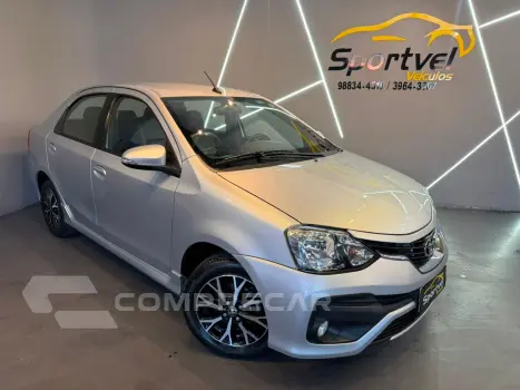 Etios 1.5 Platinum Sedan 16V Flex 4P Automático