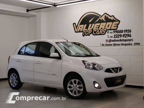 NISSAN MARCH 1.6 SV 16vstart 4 portas