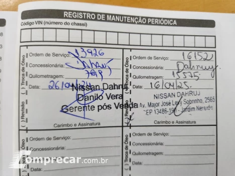Sentra 2.0 16V 4P ADVANCE XTRONIC AUTOMÁTICO