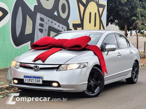 CIVIC 1.8 LXS 16V FLEX 4P AUTOMÁTICO