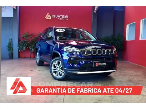 JEEP COMPASS 1.3 T270 TURBO FLEX LONGITUDE AT6 4 portas