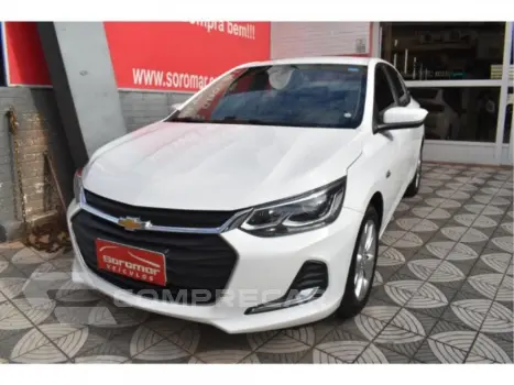 CHEVROLET ONIX 1.0 TURBO FLEX PLUS PREMIER AUTOMÁTICO 4 portas